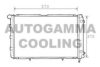 AUTOGAMMA 100514 Radiator, engine cooling